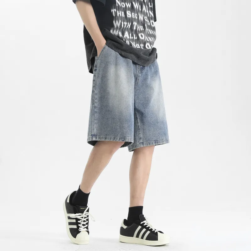 CREAZIONI LA FANTASIA E MOBILE Denim Shorts Unisex-4