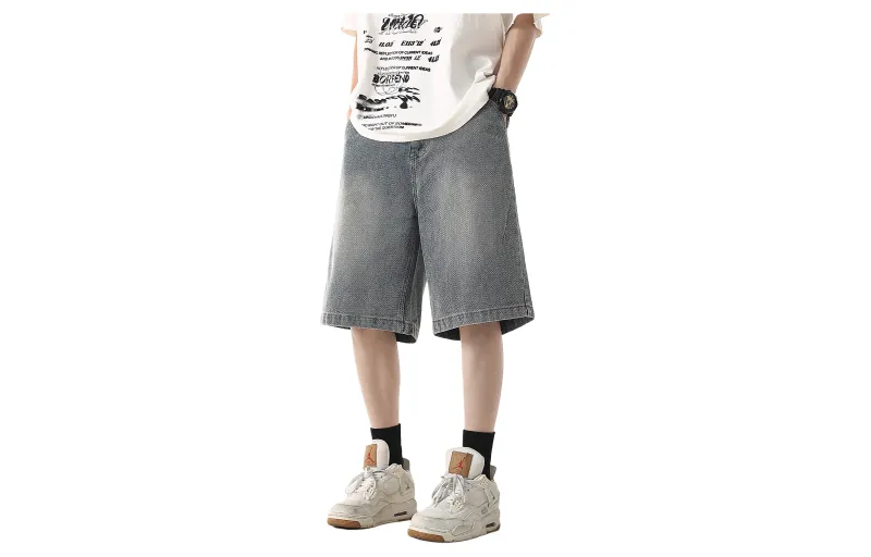 CREAZIONI LA FANTASIA E MOBILE Denim Shorts Unisex-17