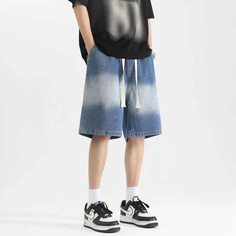 CREAZIONI LA FANTASIA E MOBILE Denim Shorts Unisex-6