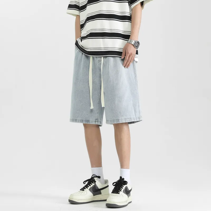 CREAZIONI LA FANTASIA E MOBILE Denim Shorts Unisex-4
