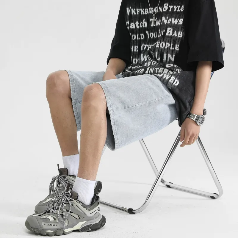 CREAZIONI LA FANTASIA E MOBILE Denim Shorts Unisex-17