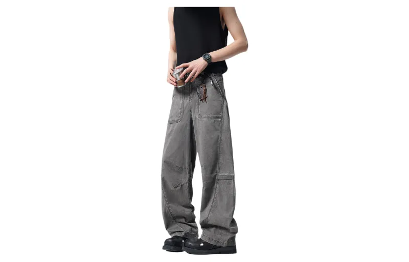 CREAZIONI LA FANTASIA E MOBILE Jeans Unisex Gray-2