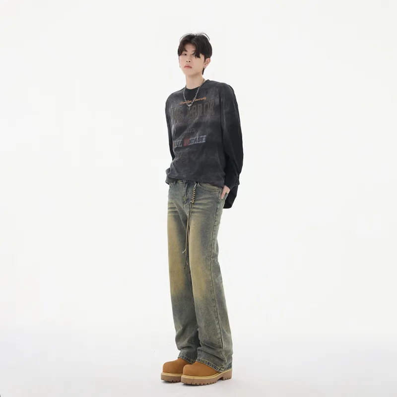 CREAZIONI LA FANTASIA E MOBILE Jeans Unisex Vintage Blue-5