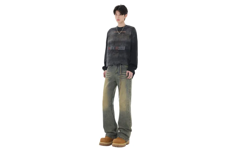 CREAZIONI LA FANTASIA E MOBILE Jeans Unisex Vintage Blue-2