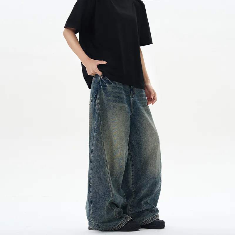 CREAZIONI LA FANTASIA E MOBILE Jeans Unisex Vintage Blue-2