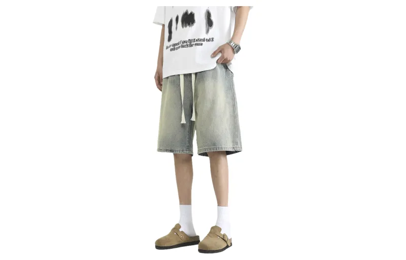 CREAZIONI LA FANTASIA E MOBILE Denim Shorts Unisex-10