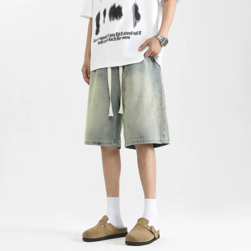 CREAZIONI LA FANTASIA E MOBILE Denim Shorts Unisex-13