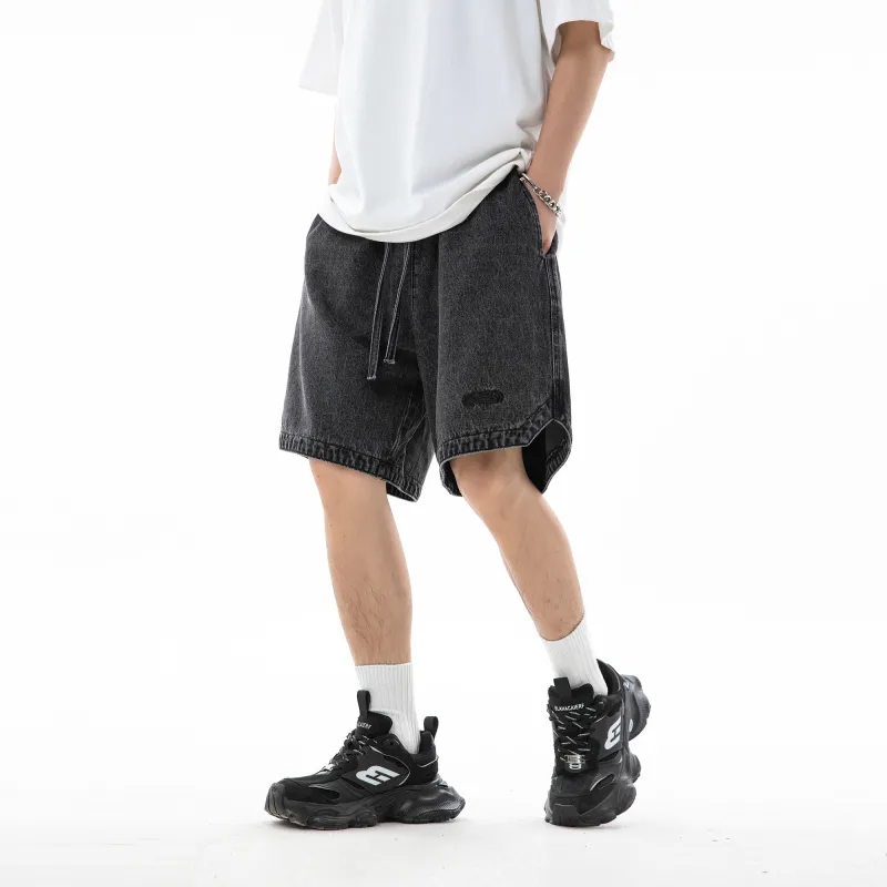 CREAZIONI LA FANTASIA E MOBILE Denim Shorts Unisex-4