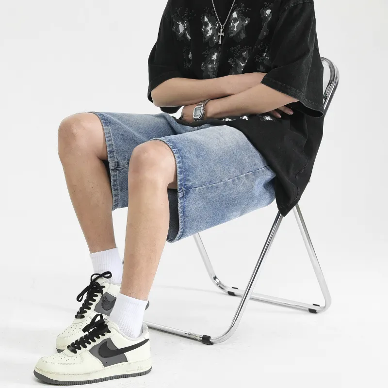 CREAZIONI LA FANTASIA E MOBILE Denim Shorts Unisex-20