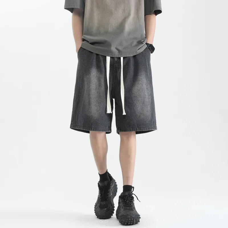 CREAZIONI LA FANTASIA E MOBILE Denim Shorts Unisex-4