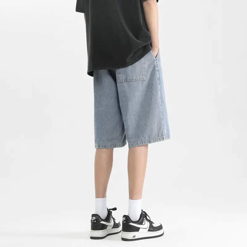 CREAZIONI LA FANTASIA E MOBILE Denim Shorts Unisex-12