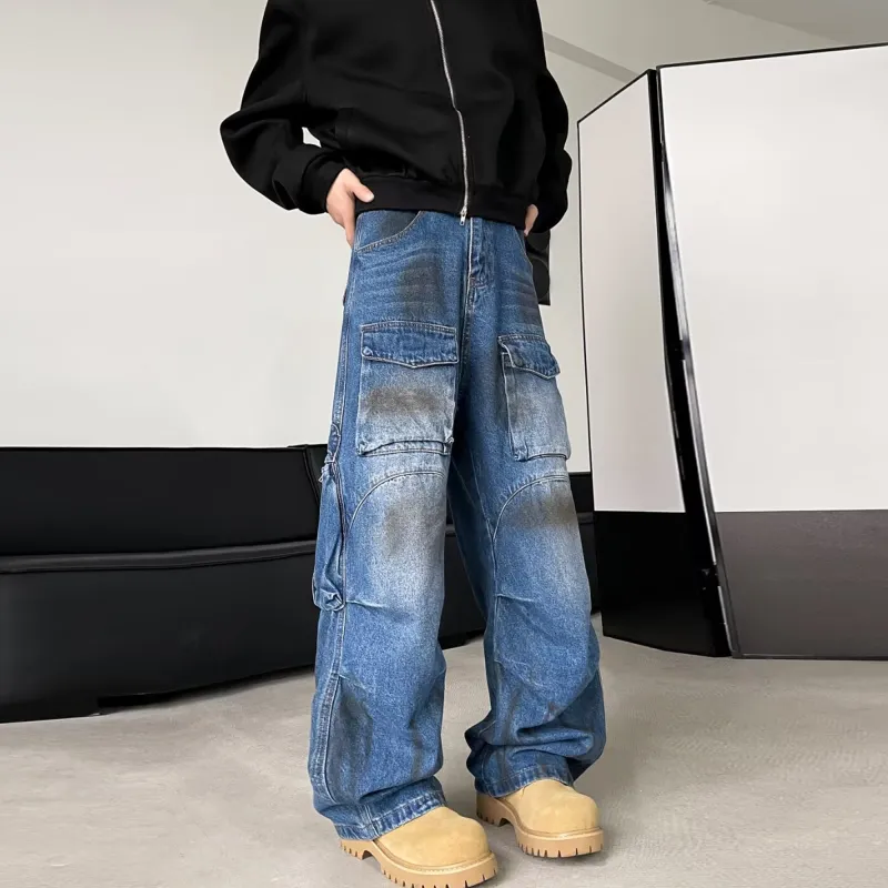 CREAZIONI LA FANTASIA E MOBILE Jeans Unisex Blue-4