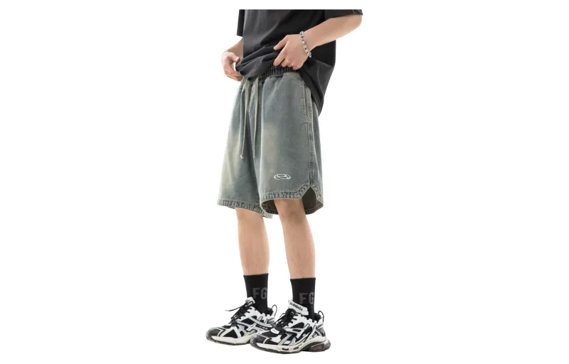 CREAZIONI LA FANTASIA E MOBILE Denim Shorts Unisex-7