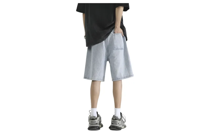 CREAZIONI LA FANTASIA E MOBILE Denim Shorts Unisex-14