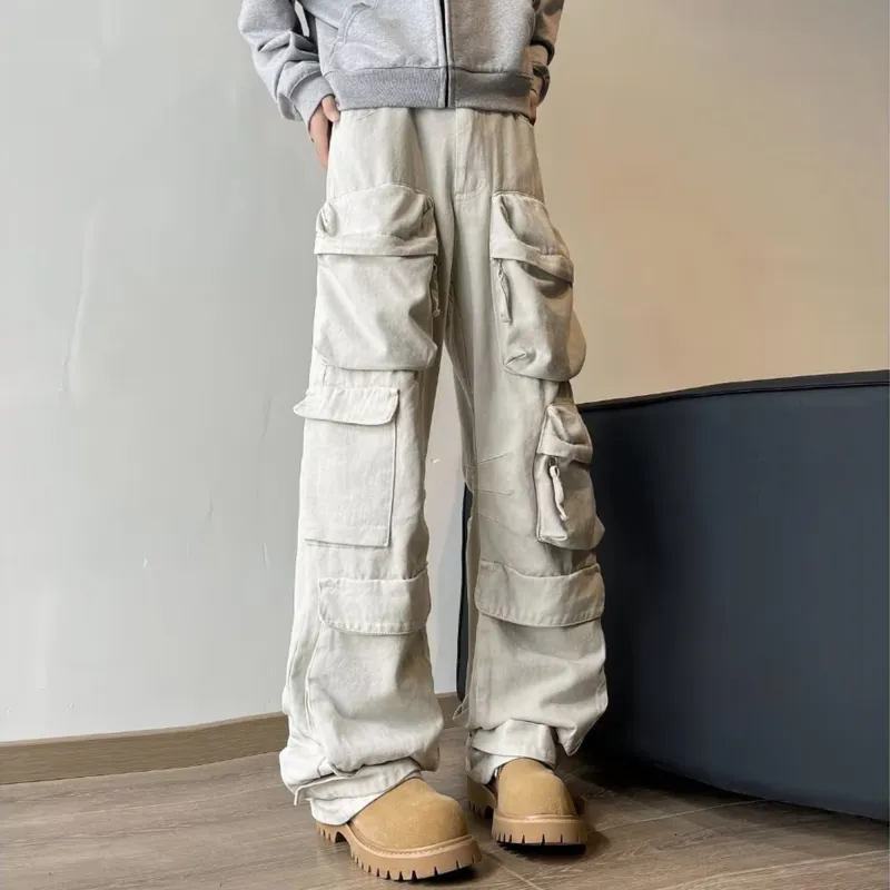 CREAZIONI LA FANTASIA E MOBILE Jeans Unisex Khaki-6