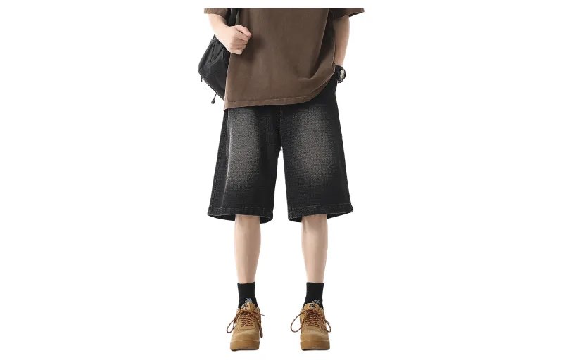 CREAZIONI LA FANTASIA E MOBILE Denim Shorts Unisex-1