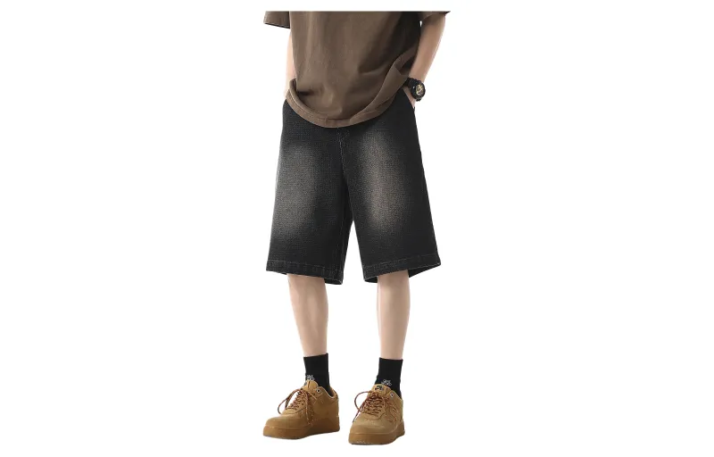 CREAZIONI LA FANTASIA E MOBILE Denim Shorts Unisex-3