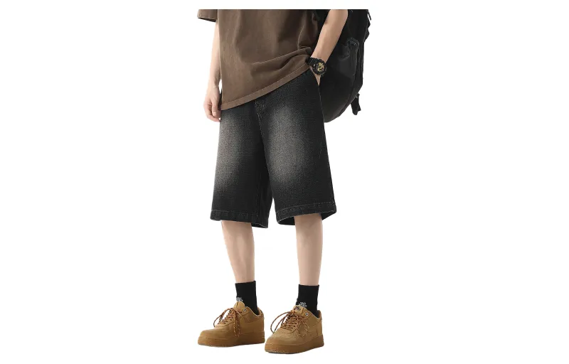 CREAZIONI LA FANTASIA E MOBILE Denim Shorts Unisex-2