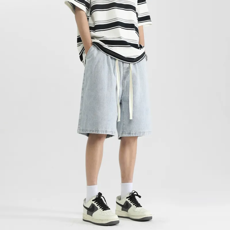 CREAZIONI LA FANTASIA E MOBILE Denim Shorts Unisex-6