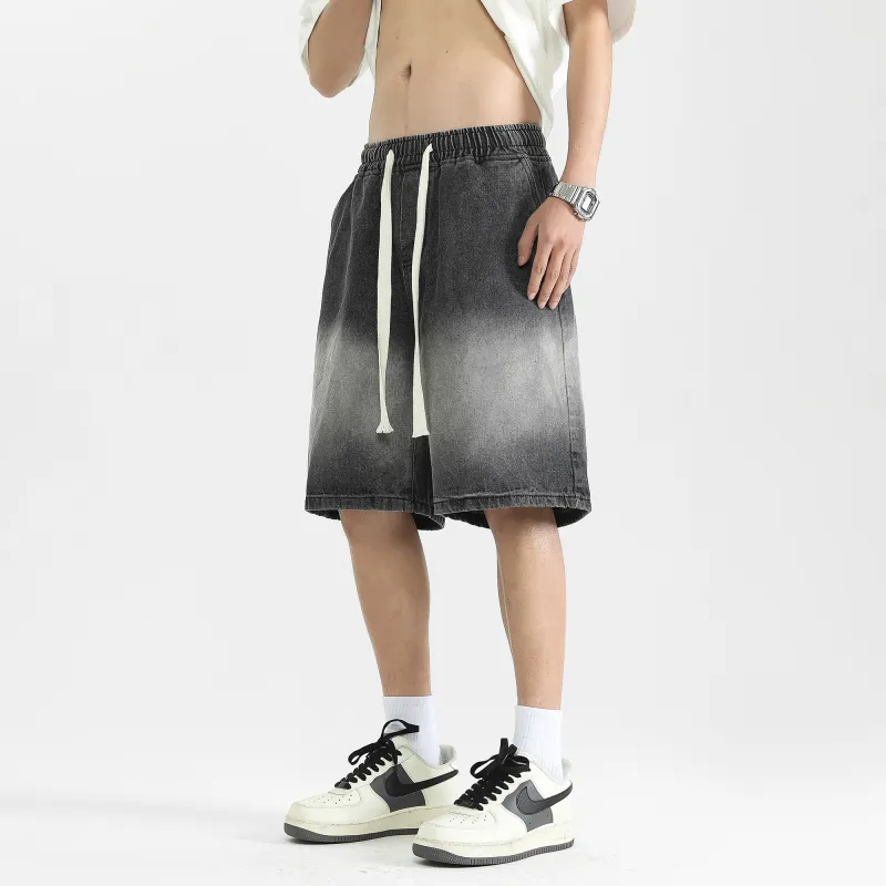 CREAZIONI LA FANTASIA E MOBILE Denim Shorts Unisex-12