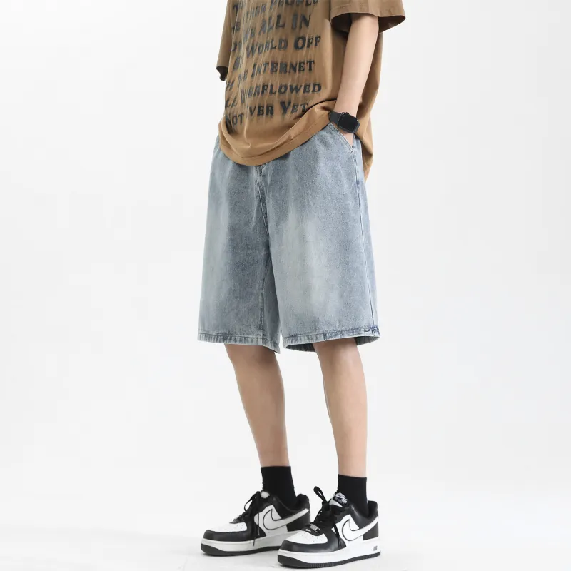 CREAZIONI LA FANTASIA E MOBILE Denim Shorts Unisex-10