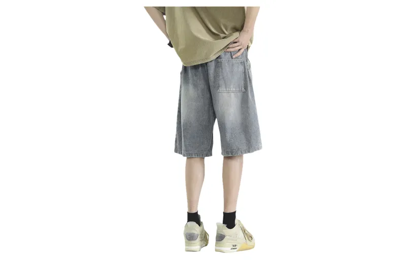 CREAZIONI LA FANTASIA E MOBILE Denim Shorts Unisex-24