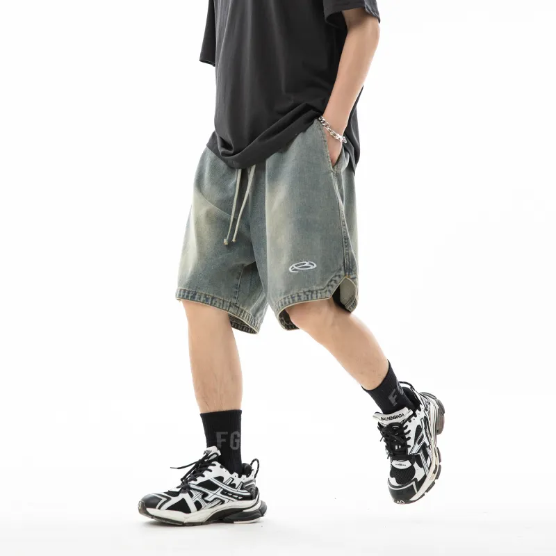 CREAZIONI LA FANTASIA E MOBILE Denim Shorts Unisex-10