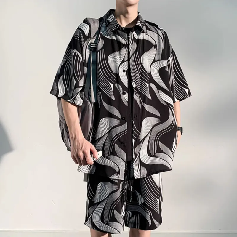 CREAZIONI LA FANTASIA E MOBILE Shirt Matching Set Unisex Black-2