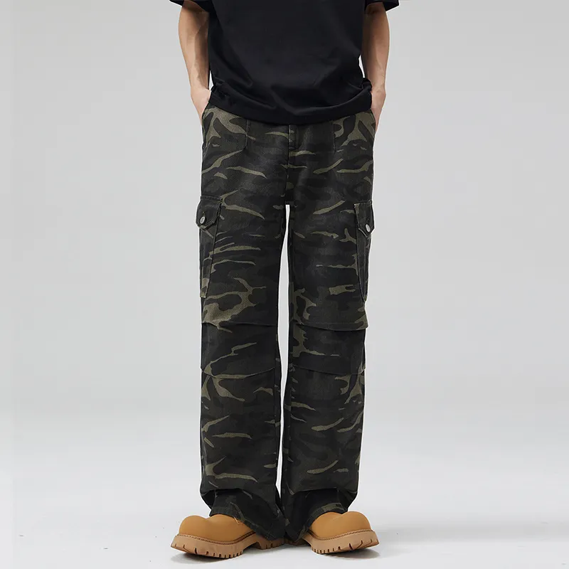 CREAZIONI LA FANTASIA E MOBILE Jeans Unisex Camouflage-1