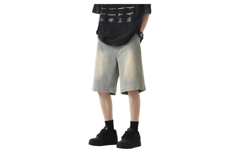 CREAZIONI LA FANTASIA E MOBILE Denim Shorts Unisex-8