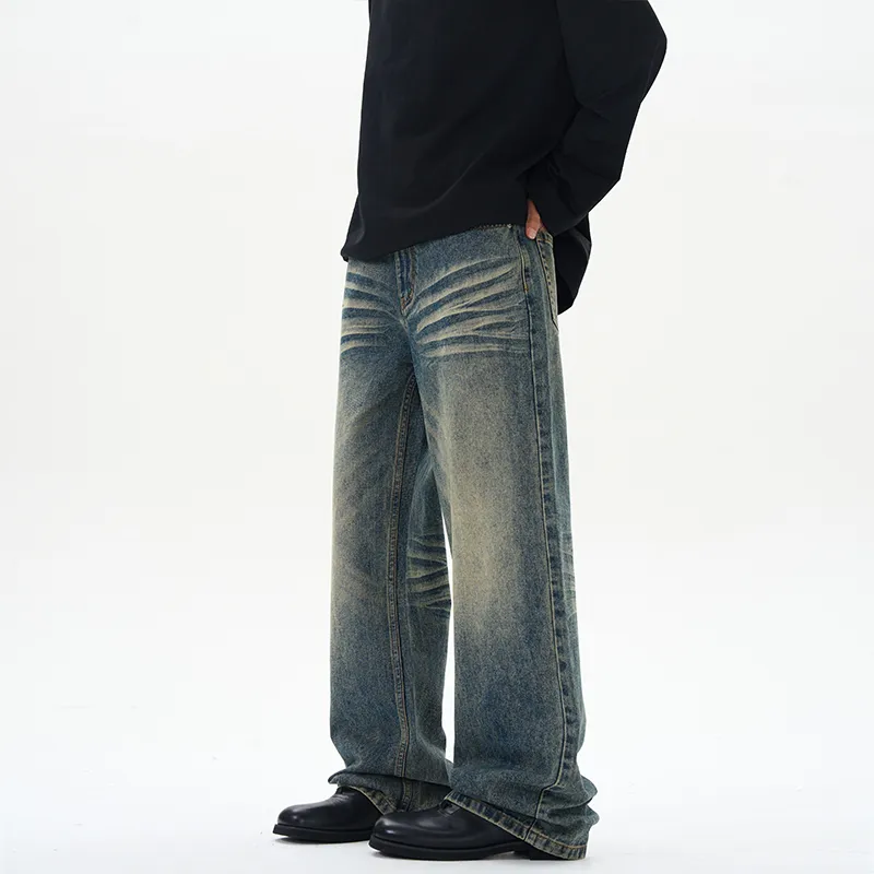 CREAZIONI LA FANTASIA E MOBILE Jeans Unisex Vintage Blue-4