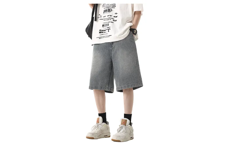 CREAZIONI LA FANTASIA E MOBILE Denim Shorts Unisex-16