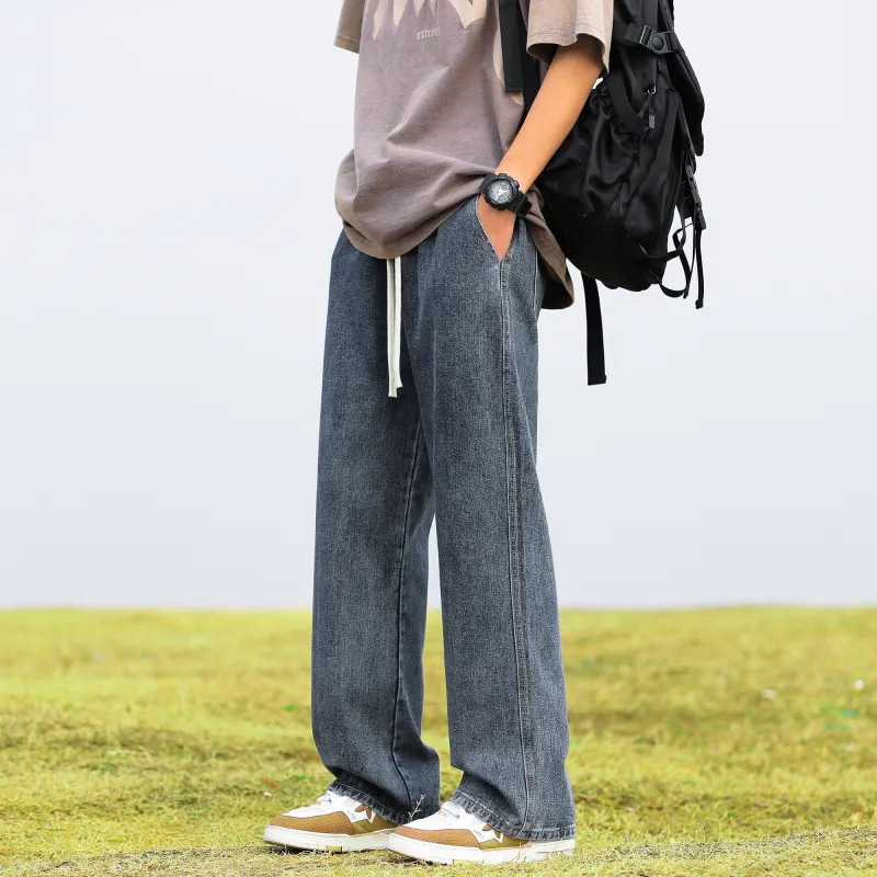 CREAZIONI LA FANTASIA E MOBILE Jeans Unisex Blue Gray-5