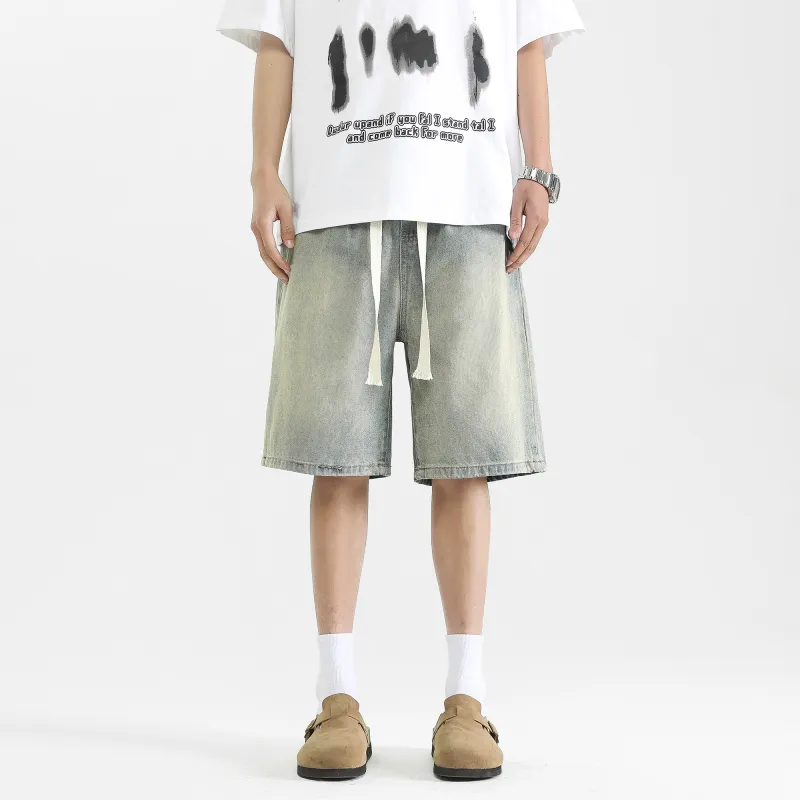 CREAZIONI LA FANTASIA E MOBILE Denim Shorts Unisex-12