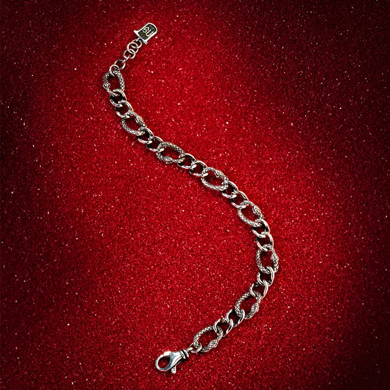 Native Stranger 925 Sterling Silver Bracelets Unisex-1
