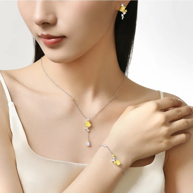 DESIGN CIRCLES S925 Silver Necklaces Women's-5