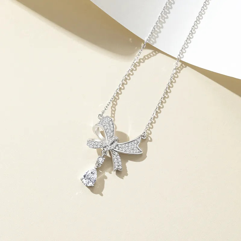 DESIGN CIRCLES S925 Silver Necklaces Women's-3