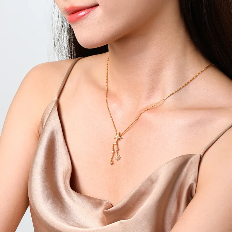 DESIGN CIRCLES S925 Silver Necklaces Women's-1