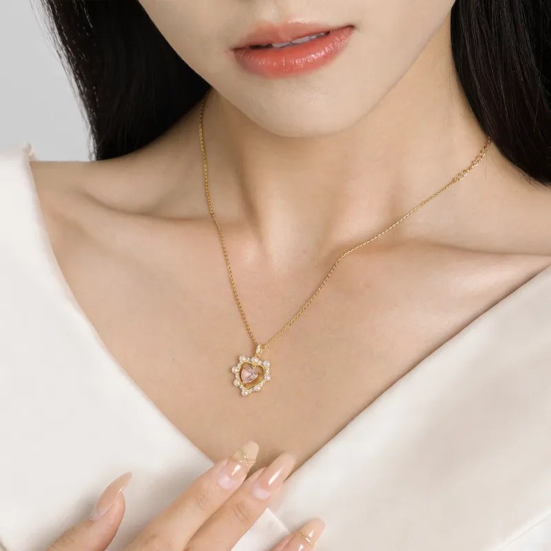 DESIGN CIRCLES S925 Silver Necklaces Women's-4