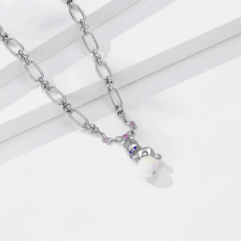 DESIGN CIRCLES Alloy Necklaces Unisex-4