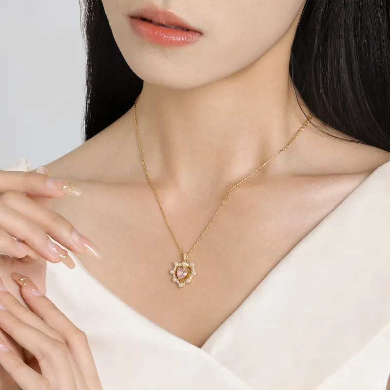 DESIGN CIRCLES S925 Silver Necklaces Women's-3