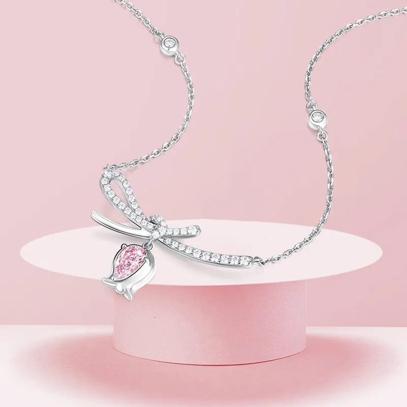 DESIGN CIRCLES S925 Silver Necklaces Women's-3