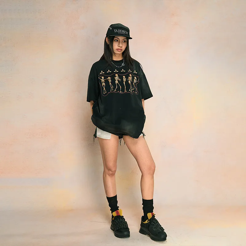 YADcrew T Shirts Unisex Black-2