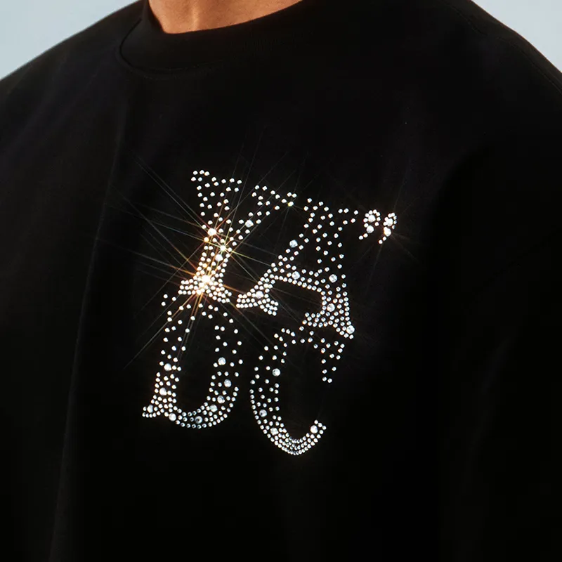 YADcrew T Shirts Unisex Black-2