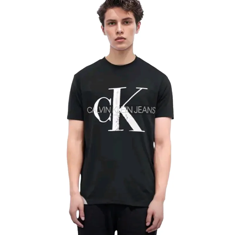 Calvin Klein Calvin Klein Minimalist Series T Shirts Unisex Black-1