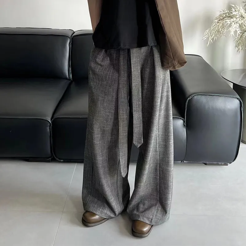 OkayThxBye Casual Pants Unisex Gray-8