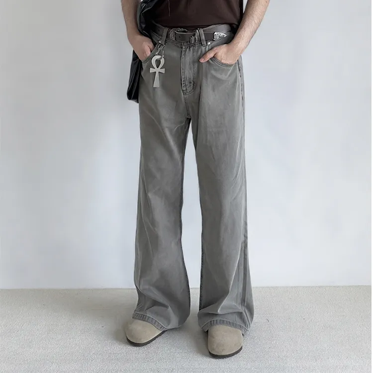 OkayThxBye Jeans Unisex Gray-4
