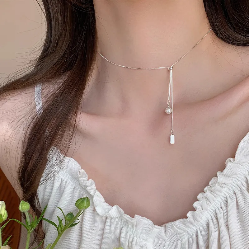 ONEKISS Gold Plated Copper Necklaces Women's-1