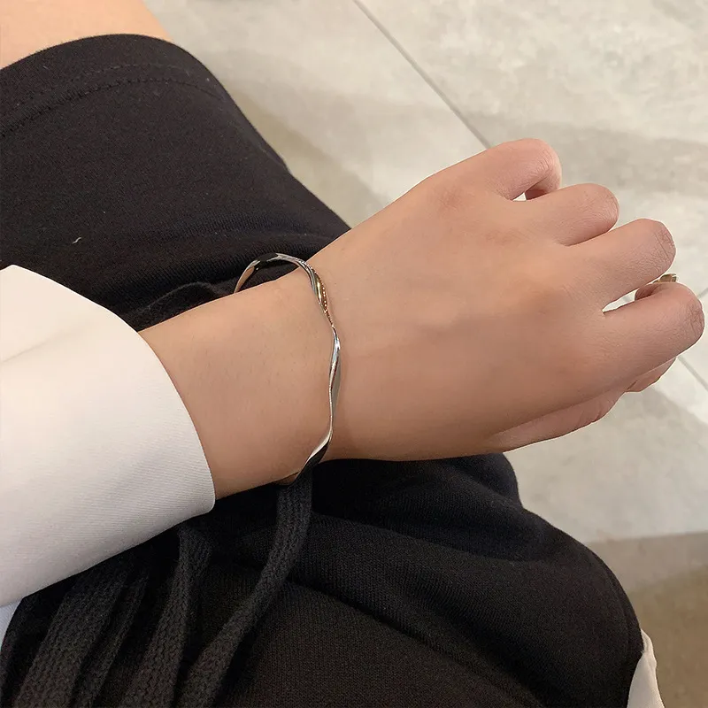 ONEKISS Gold Plated Copper Bangles Women's-2