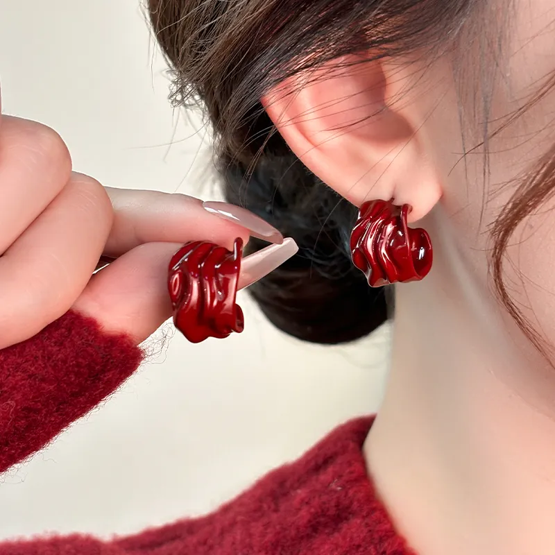 ONEKISS Gold Plated Copper Earrings Women's-1